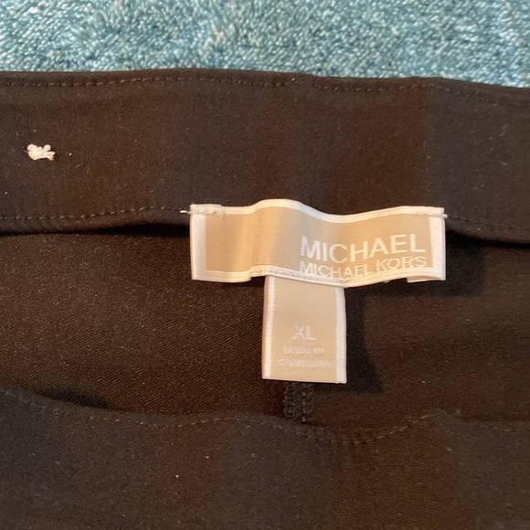 NWOT Michael Kors Black Pants Size XL - Picture 5 of 6